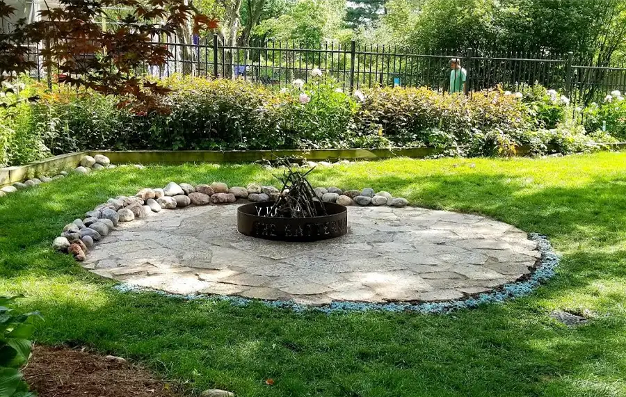 outdoor firepit installation services near chatham illinois